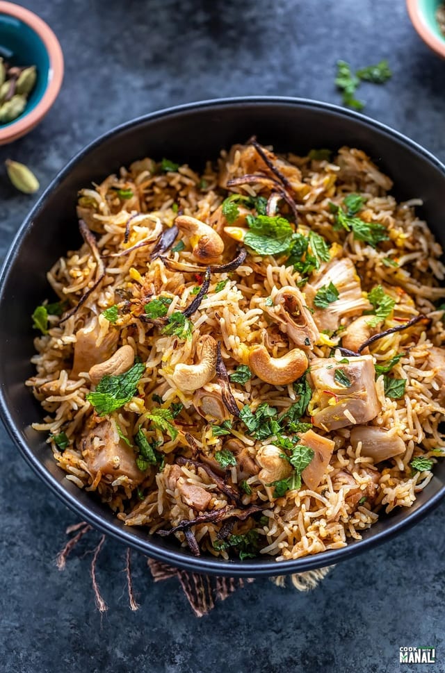 Jack Fruit Biryani.