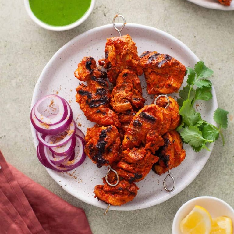 Delicious Chicken Tikka Awaits