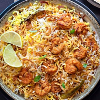 Shrimp Biryani