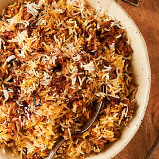 Kheema Biryani (Goat)