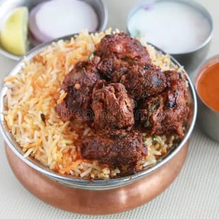 Natukodi Fry Biryani (Chicken)