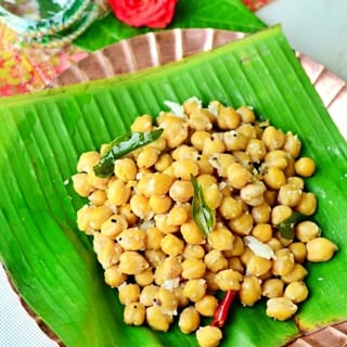Desi Chana Fry (Sundal)